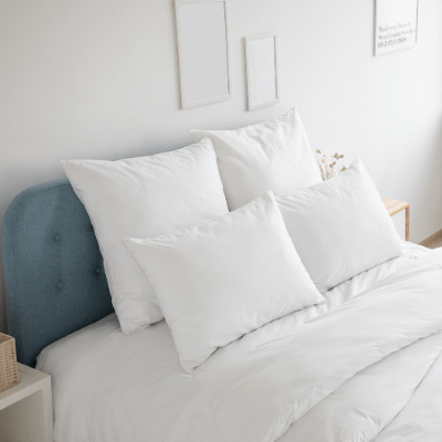 cuscini banchi su letto